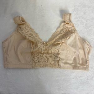 Glamorise MagicLift Wire-Free Minimizer Full Figure Bra Women's Size 42DD